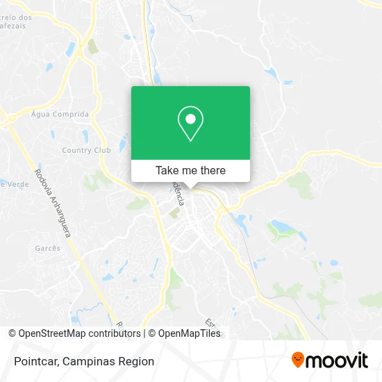 Pointcar map