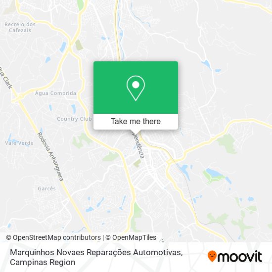 Marquinhos Novaes Reparações Automotivas map