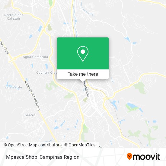 Mpesca Shop map