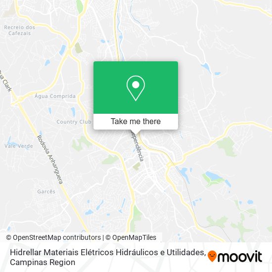 Mapa Hidrellar Materiais Elétricos Hidráulicos e Utilidades