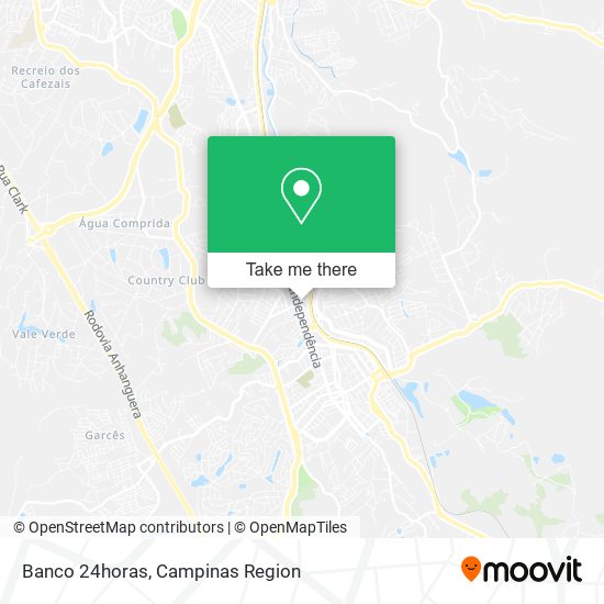 Banco 24horas map