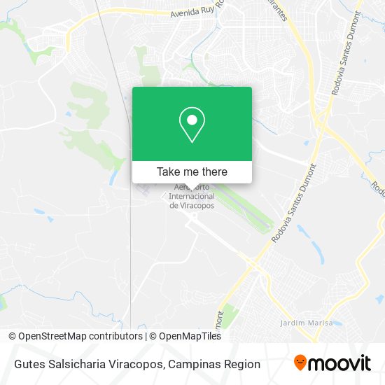 Gutes Salsicharia Viracopos map
