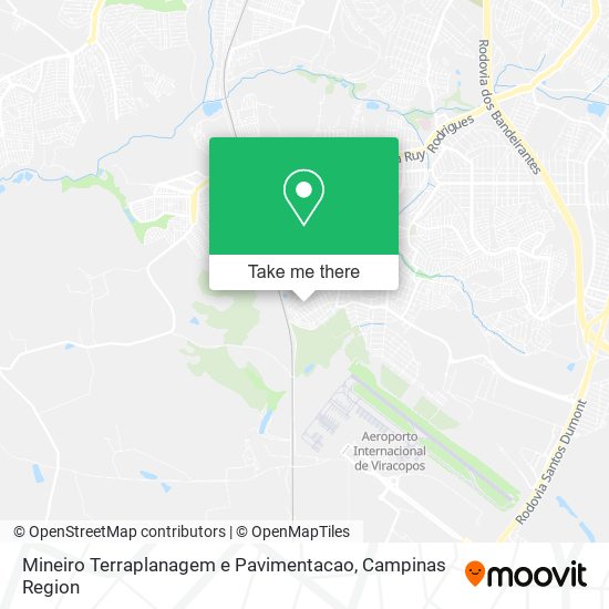 Mineiro Terraplanagem e Pavimentacao map