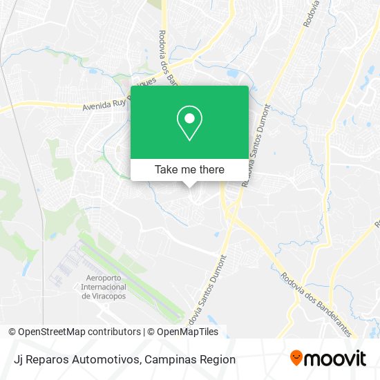 Mapa Jj Reparos Automotivos