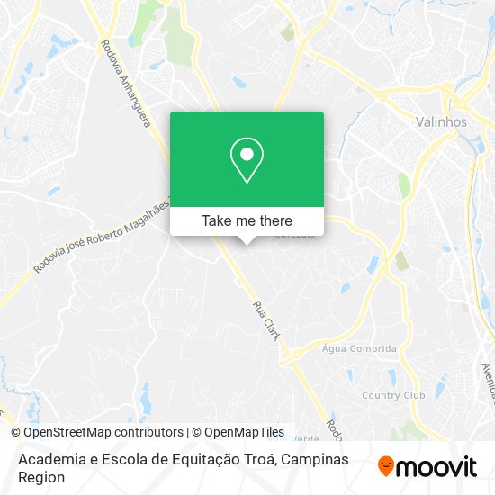 Academia e Escola de Equitação Troá map