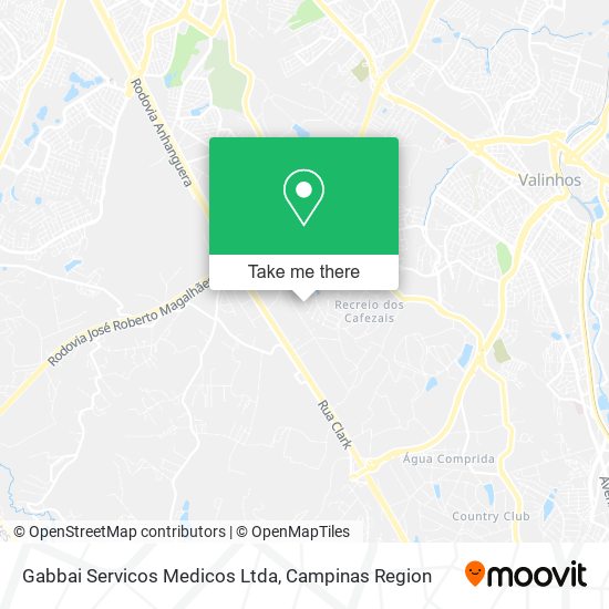 Gabbai Servicos Medicos Ltda map