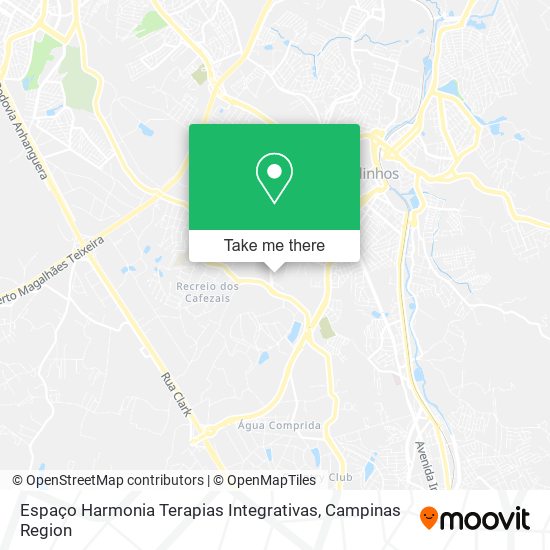 Espaço Harmonia Terapias Integrativas map