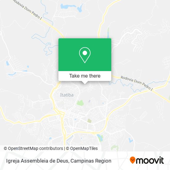 Igreja Assembleia de Deus map