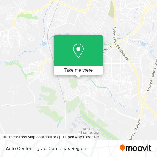Auto Center Tigrão map