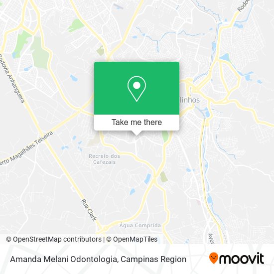 Amanda Melani Odontologia map