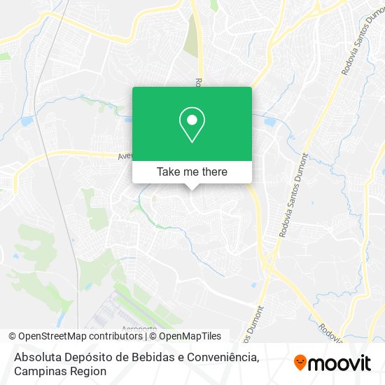 Mapa Absoluta Depósito de Bebidas e Conveniência