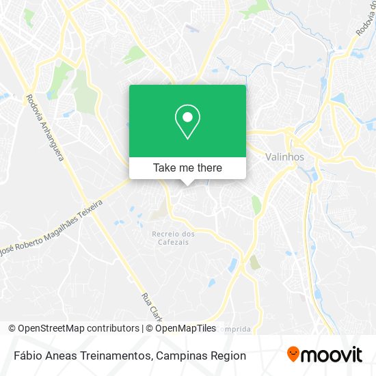 Fábio Aneas Treinamentos map