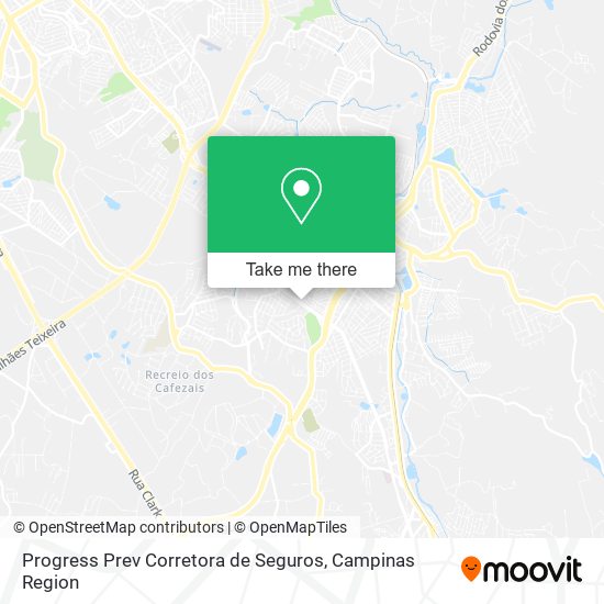 Progress Prev Corretora de Seguros map