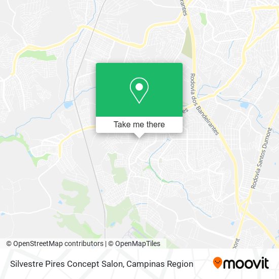 Silvestre Pires Concept Salon map