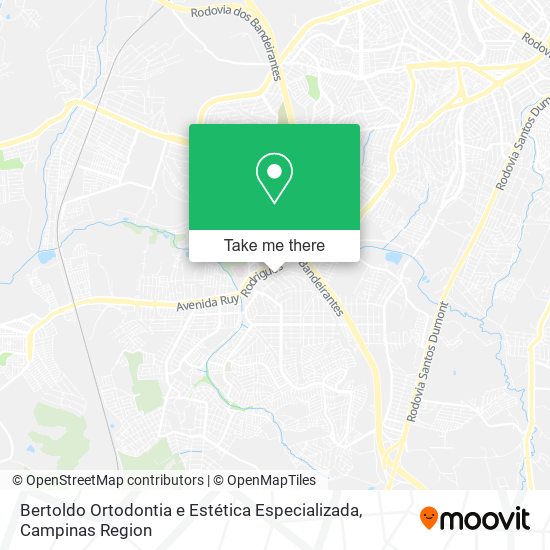 Bertoldo Ortodontia e Estética Especializada map