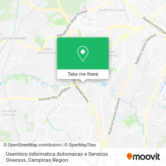 Usemicro Informatica Automacao e Servicos Diversos map