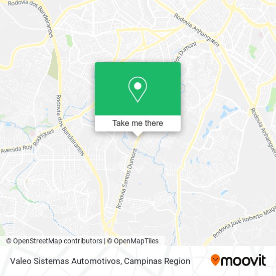 Valeo Sistemas Automotivos map