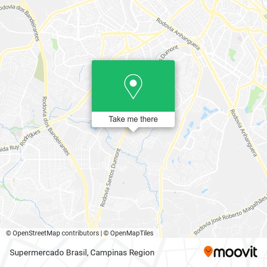 Supermercado Brasil map