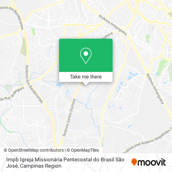 Impb Igreja Missionária Pentecostal do Brasil São José map