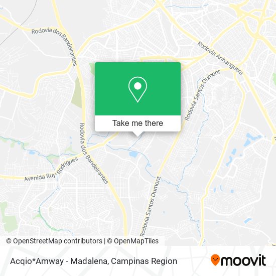 Acqio*Amway - Madalena map