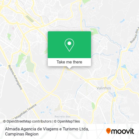Almada Agencia de Viagens e Turismo Ltda map