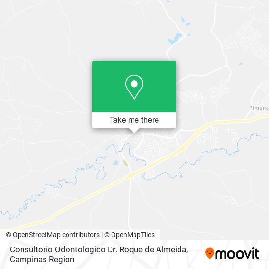 Mapa Consultório Odontológico Dr. Roque de Almeida