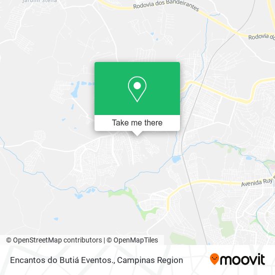 Encantos do Butiá Eventos. map