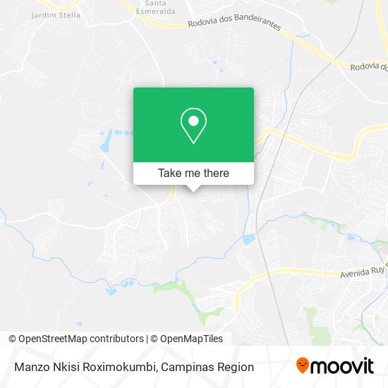 Mapa Manzo Nkisi Roximokumbi