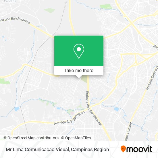 Mapa Mr Lima Comunicação Visual