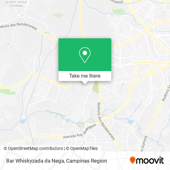 Bar Whiskyzada da Nega map