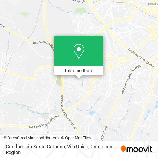 Condomínio Santa Catarina, Vila União map