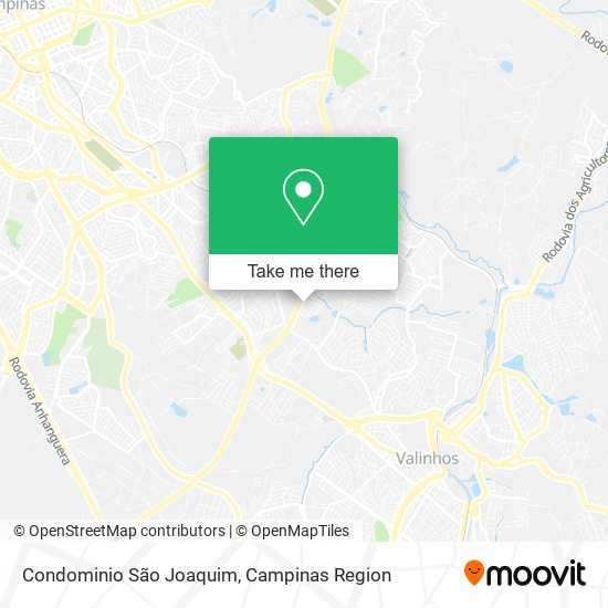Condominio São Joaquim map
