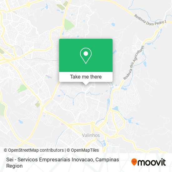Sei - Servicos Empresariais Inovacao map