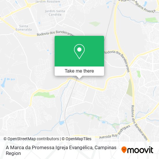 A Marca da Promessa Igreja Evangélica map