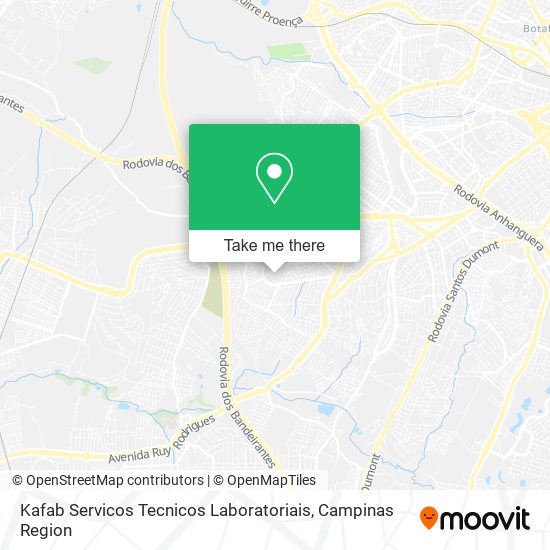 Kafab Servicos Tecnicos Laboratoriais map