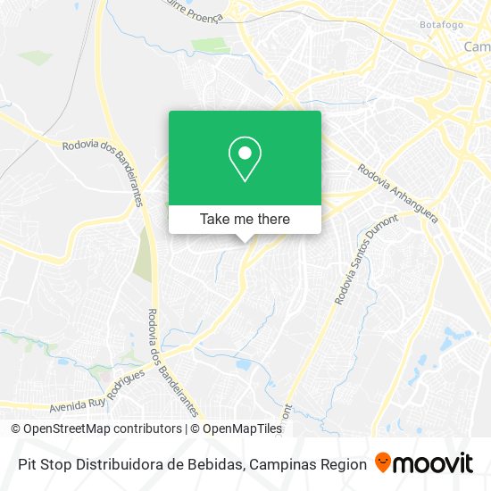 Pit Stop Distribuidora de Bebidas map