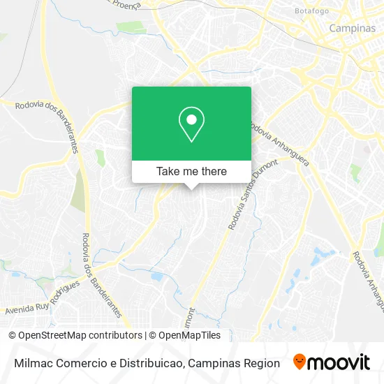 Milmac Comercio e Distribuicao map