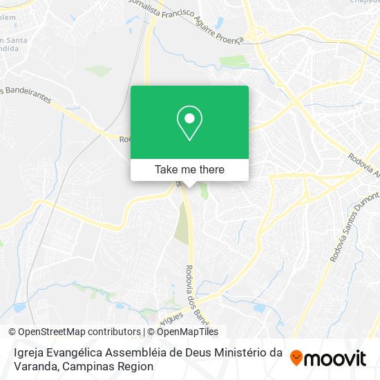 Igreja Evangélica Assembléia de Deus Ministério da Varanda map