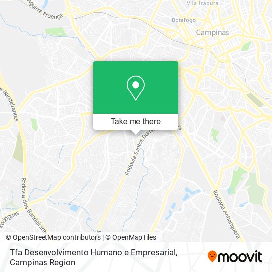 Mapa Tfa Desenvolvimento Humano e Empresarial