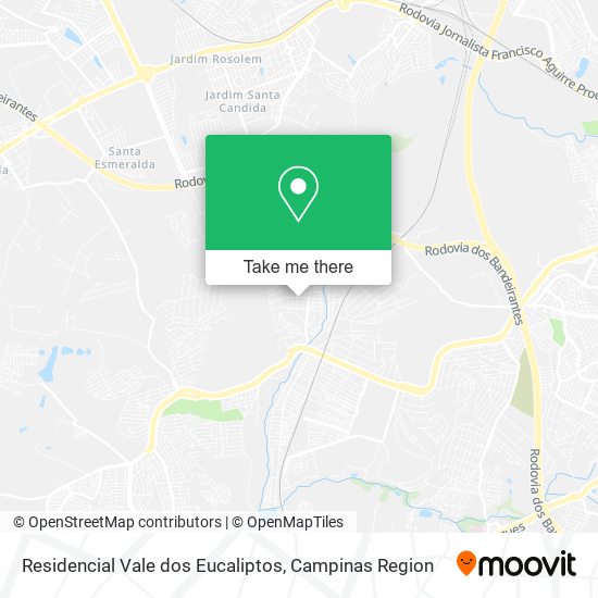 Residencial Vale dos Eucaliptos map