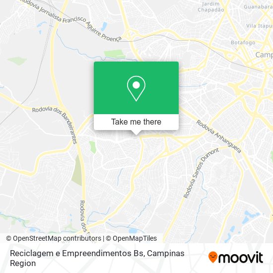 Reciclagem e Empreendimentos Bs map