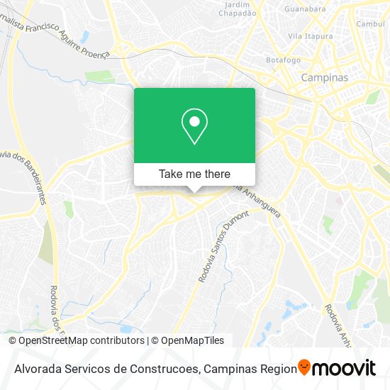 Alvorada Servicos de Construcoes map