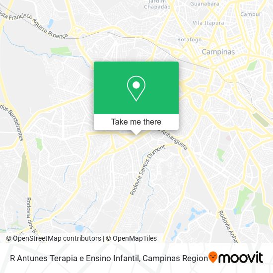 R Antunes Terapia e Ensino Infantil map