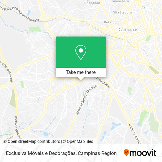 Exclusiva Móveis e Decorações map