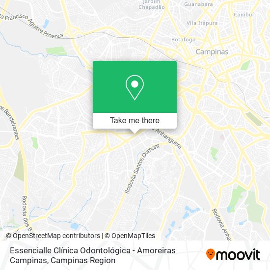 Essencialle Clínica Odontológica - Amoreiras Campinas map