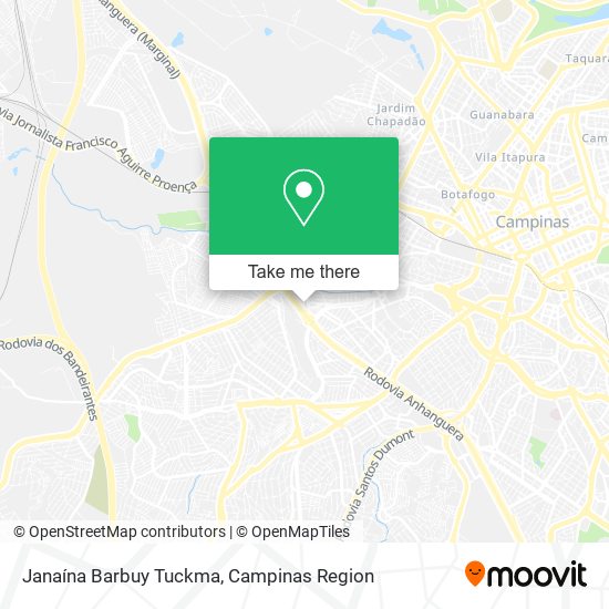 Janaína Barbuy Tuckma map