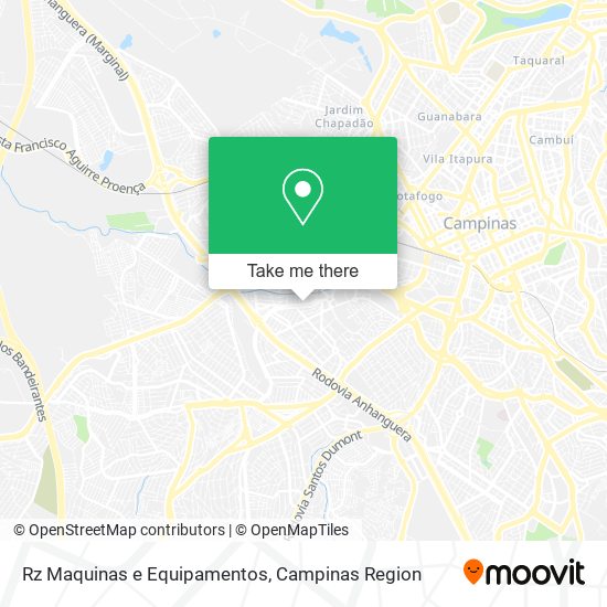 Rz Maquinas e Equipamentos map