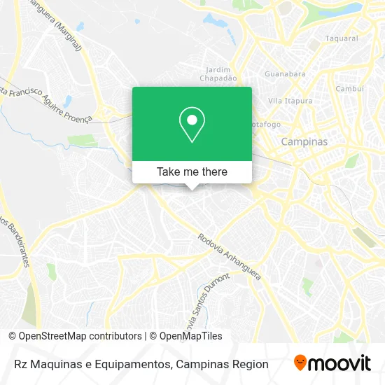 Rz Maquinas e Equipamentos map