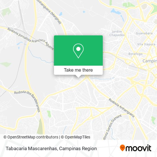 Tabacaria Mascarenhas map