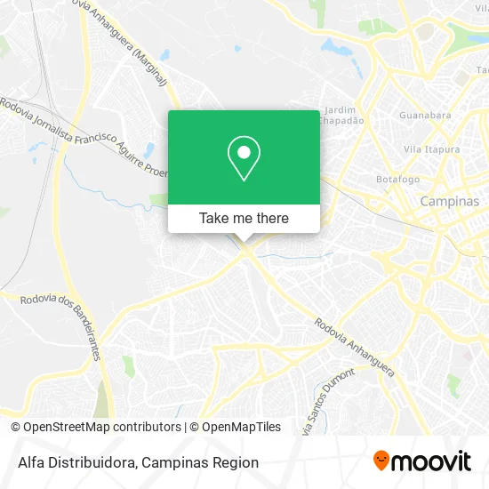 Alfa Distribuidora map